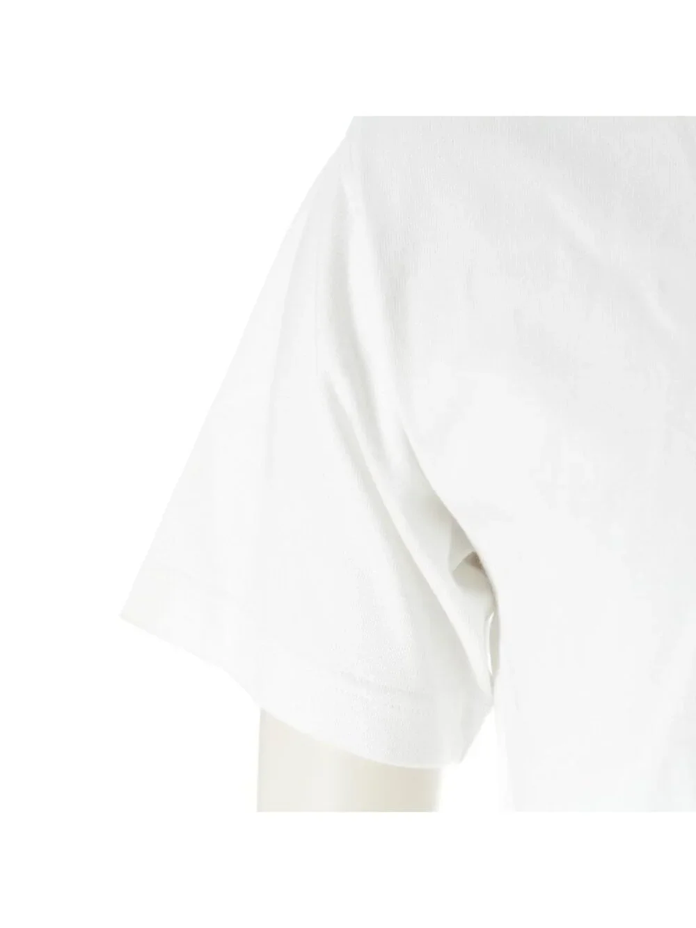 Dior CD Icon Cotton Regular Fit T-Shirt Jersey Short Sleeve Top White XS - Picture 6 of 10